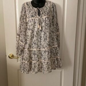 Vintage Blue Rain dress